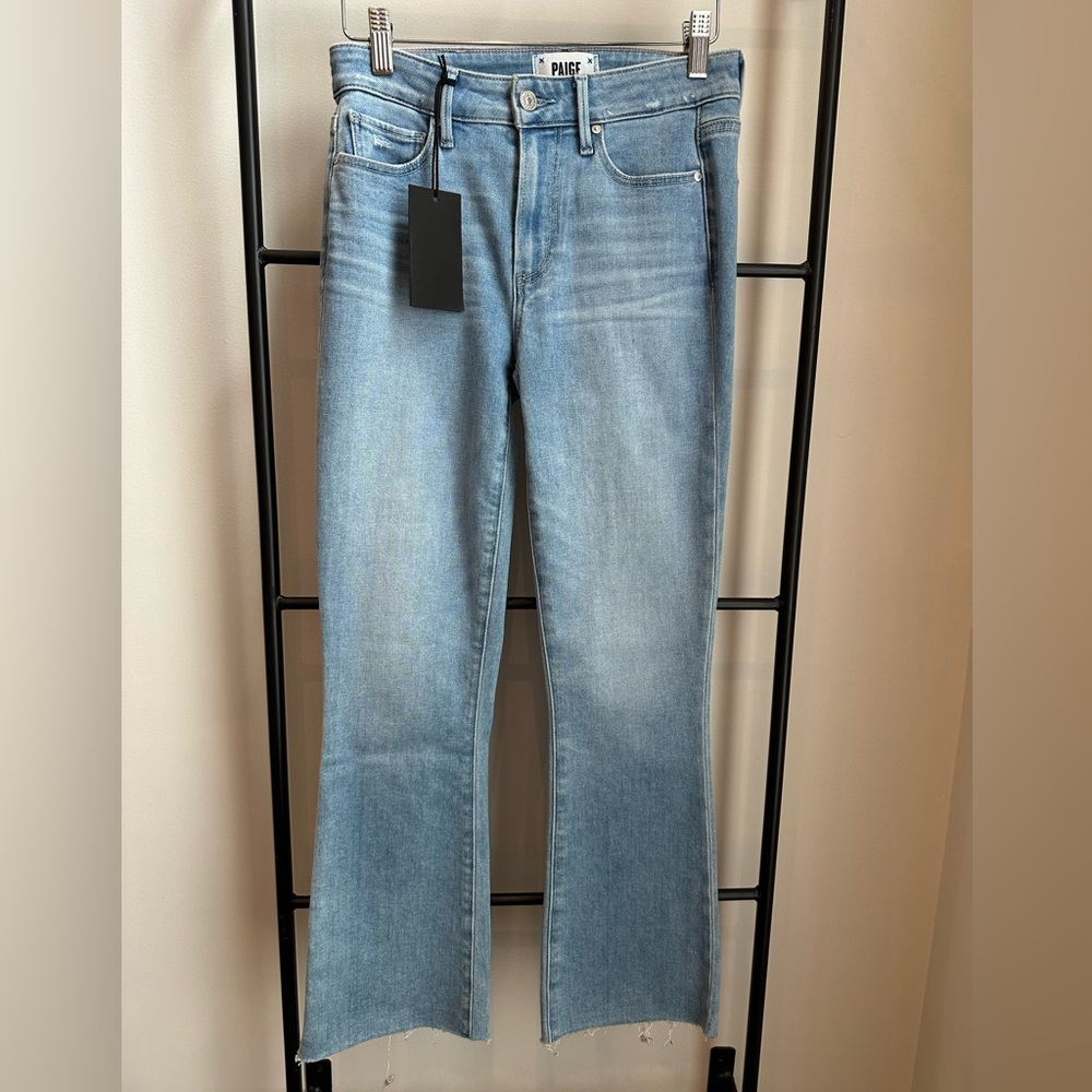 NWT PAIGE Denim - Colette Crop Flare - High Rise Crop Flare.